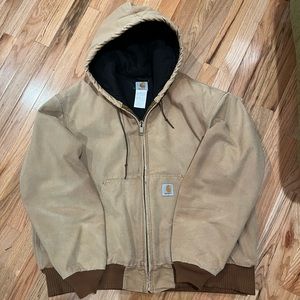 Vintage Men’s Carhartt Brown Hooded Dick Coat